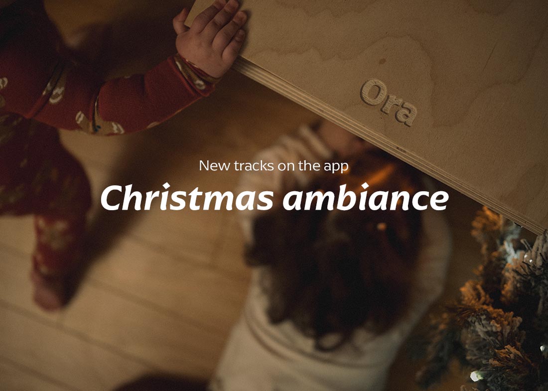 La magie de Noël dans l’app Oramood